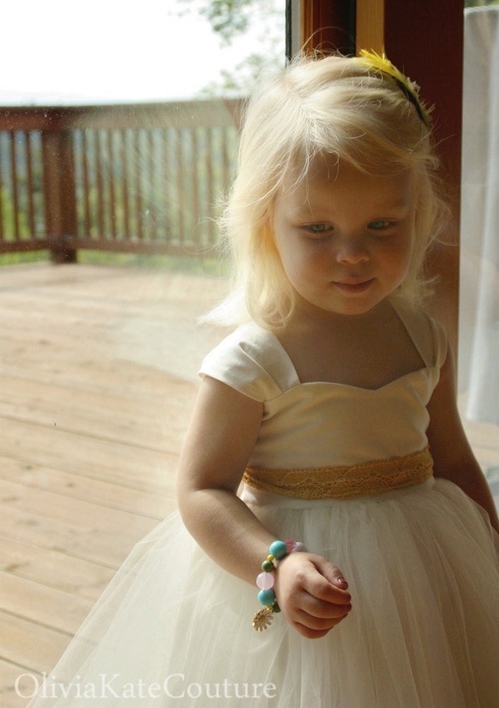 Flower Girl Dress Organic Baby