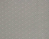 Denyse Schmidt Flea Market Fancy Legacy Collection Fabric - Eyelet in Grey  1 yard
