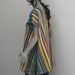 Inka style Poncho tunic flutter Kimono Blouse Shirt handmade free size
