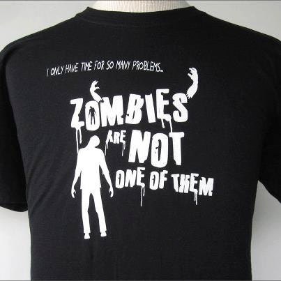 No Time for Zombies T Shirt