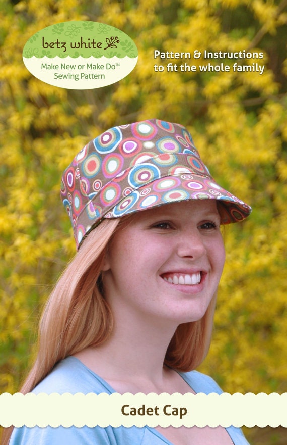 Betz White PATTERN - Cadet Cap