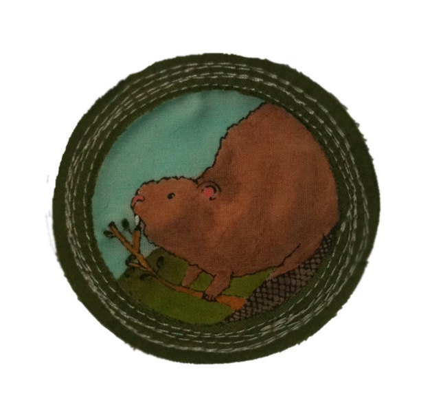 Merit Badge for 'being busy as a beaver'