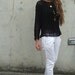 Black Cotton sweater