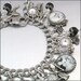 Wizard of OZ Charm Bracelet, Wizard of OZ Jewelry, Glinda Jewelry, Dorothy Charm Bracelet, There's No Place Like Home