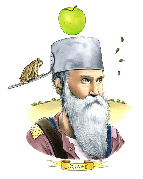Johnny Appleseed Limited Edition Art Print