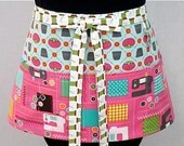 Cut & Sew Zipper/Key Clasp Vendor Apron