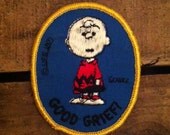 Vintage Peanuts Patch - Charlie Brown