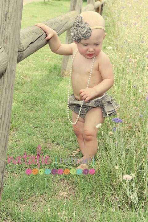 Ruffle Diaper Cover, ABU, Air Force, Military, Hunter, Camo, Ruffle Bloomers, Childrens Clothing, sizes 0 - 24 months