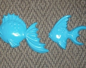 Vintage Porcelain Fish Wall Hangings Remade