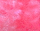 Hand Dyed 100% Wool Felt -- Bright Pink
