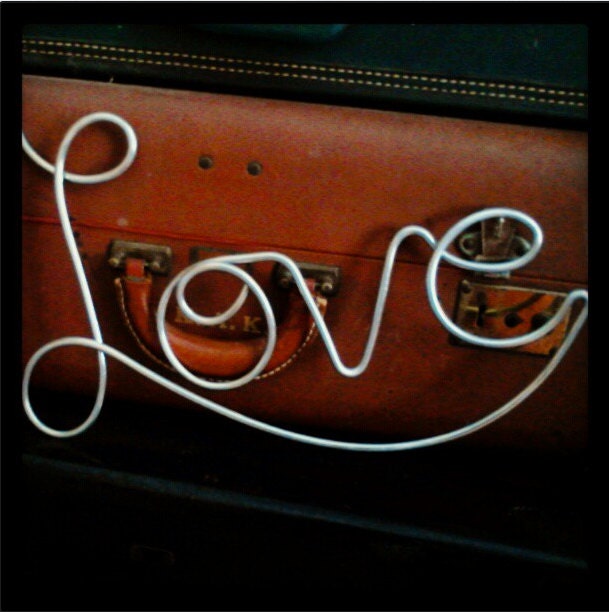 Love Sign Wedding Decoration Home Decoration Metal Wire