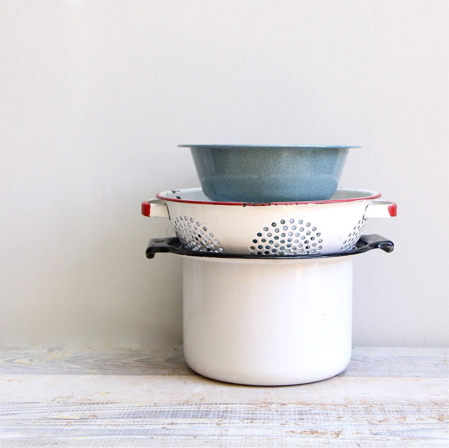 Vintage Enamelware and Graniteware Collection