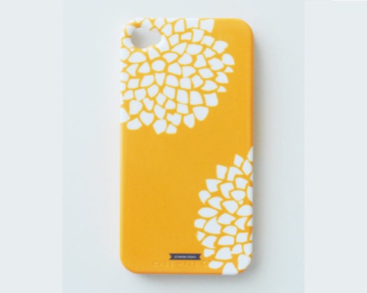 Modern Flower Monogram, Initial,  iPhone 5 or 4/4s Cell Phone Case