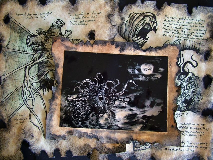 ARKHAM EXPEDITION cthulhu larp prop lovecraft steampunk horror art