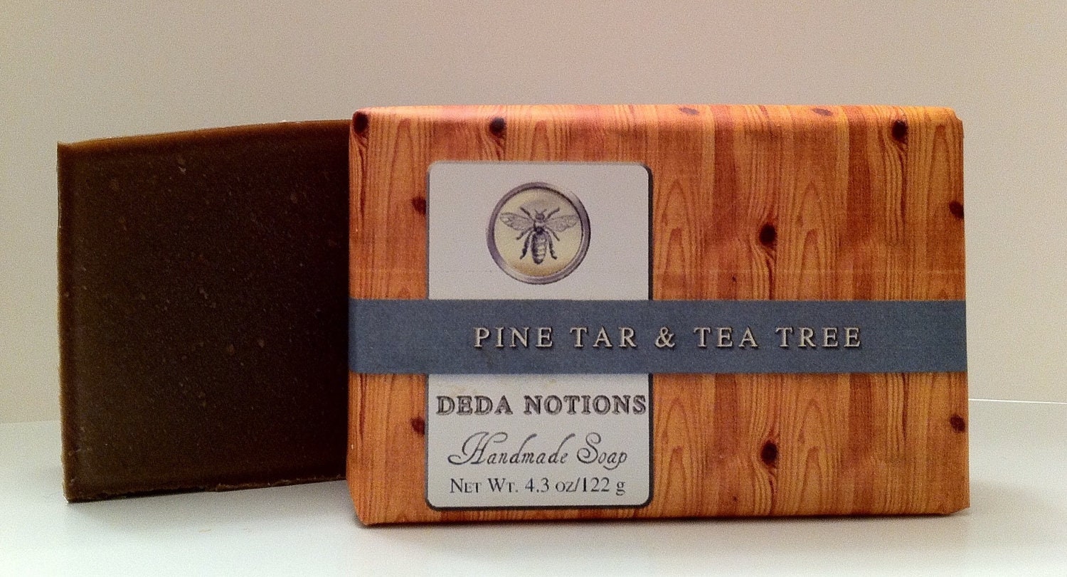 Pine Tar Soap - Cold Process Soap