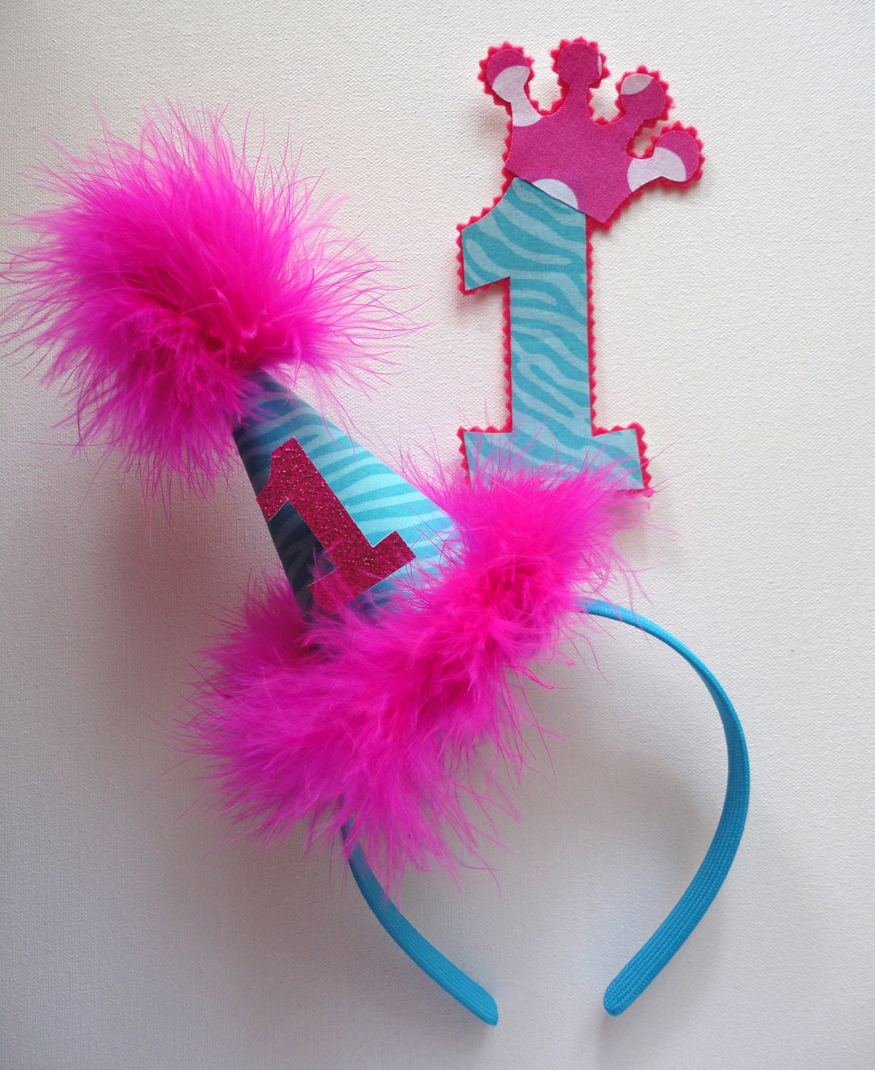 Party Hat and Matching Iron On DEAL 1 2 3 4 5 6 7 8 9