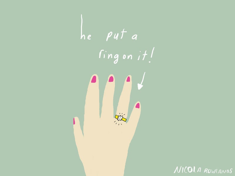Engagement card