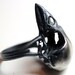 homeward bound. sparrow skull ring.
