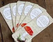 Mushroom Bookmarks
