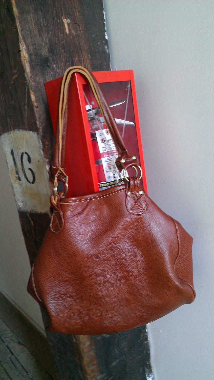 Gretchen bag gorgeous cognac leather