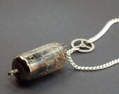 Vacuum Tube Necklace Industrial Steampunk Jewelry