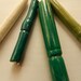 Polymer clay amulets of the BAMBOO symbol