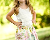 Girl's Skirt - Fiona Skirt Heather Bailey Freshcut- sizes 1, 2, 3, 4, 5 and 6