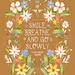 Go Slowly- 11x14 print - veritcal