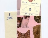 Custom Kitten Birthday invitation
