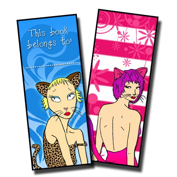 Printable Cat Bookmarks