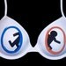 Handpainted Portal Bra