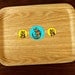 Serving Tray with Three Cats
