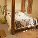 Linen Bed Cover large Printed Scandinavian design woodland Birds White bedding
