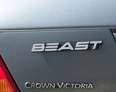 Beast Custom Car Emblem