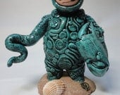 Super kaiju underwater suit. Custom toy
