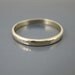 14K Gold Hammered Wedding Band - 2mm