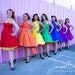 1950s Retro Convertible Dress with Petticoat ... Bridesmaids, VLV, Car Show, Wedding, Date Night, Cocktail Party