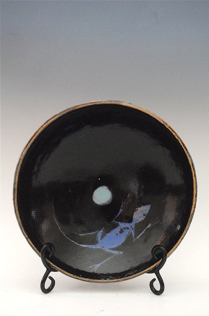 Gecko Bowl: Lizard Serving Bowl,  Candy Dish, Ceramic Stoneware