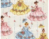 Vintage Wrapping Paper No. 1 (of 6) Digital Collage Sheet Instant Download