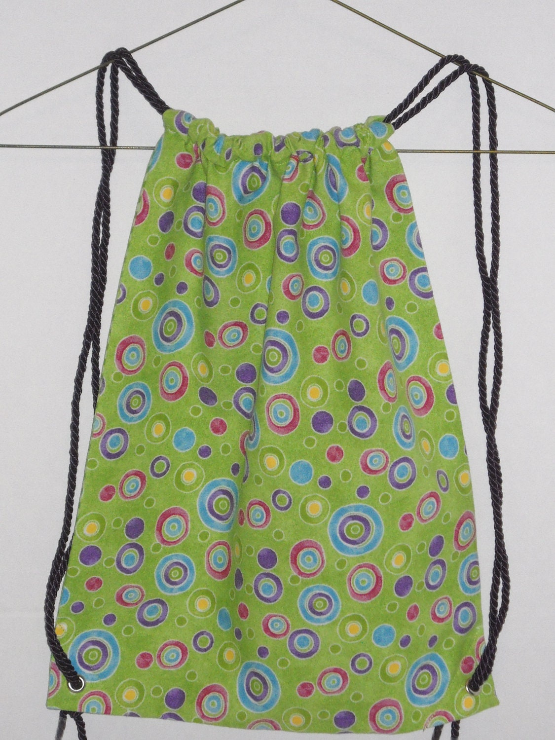 Backpack using Circle Orbs fabric