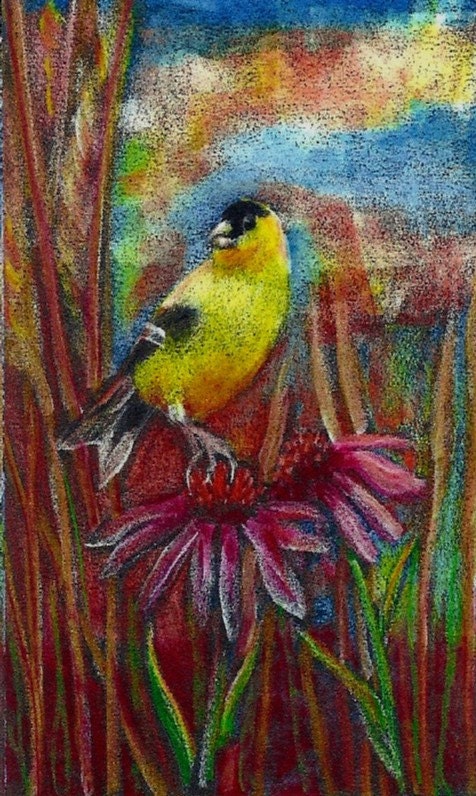Goldfinch Bookmark