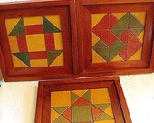 Quilt Blocks In Wood