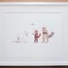 F is for Fox Print