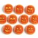 Pumpkin Jack O'Lanterns - Set of 10 Buttons Pinbacks Badges 1 inch