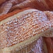 70s vintage chenille spread striped