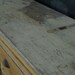 Antique American Cabinet, Grain Painted General Store Built-In