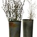 Reserved, Vintage Flower Bucket, Metal Sap Pail