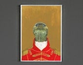 5x7 - Art Print - Turtle - Signed by Artist