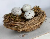 Love Birds Bird Nest Ring Bearer Pillow Shabby Rustic Wedding
