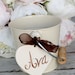 Shabby Chic Flower Girl Pail Custom Wedding Decor